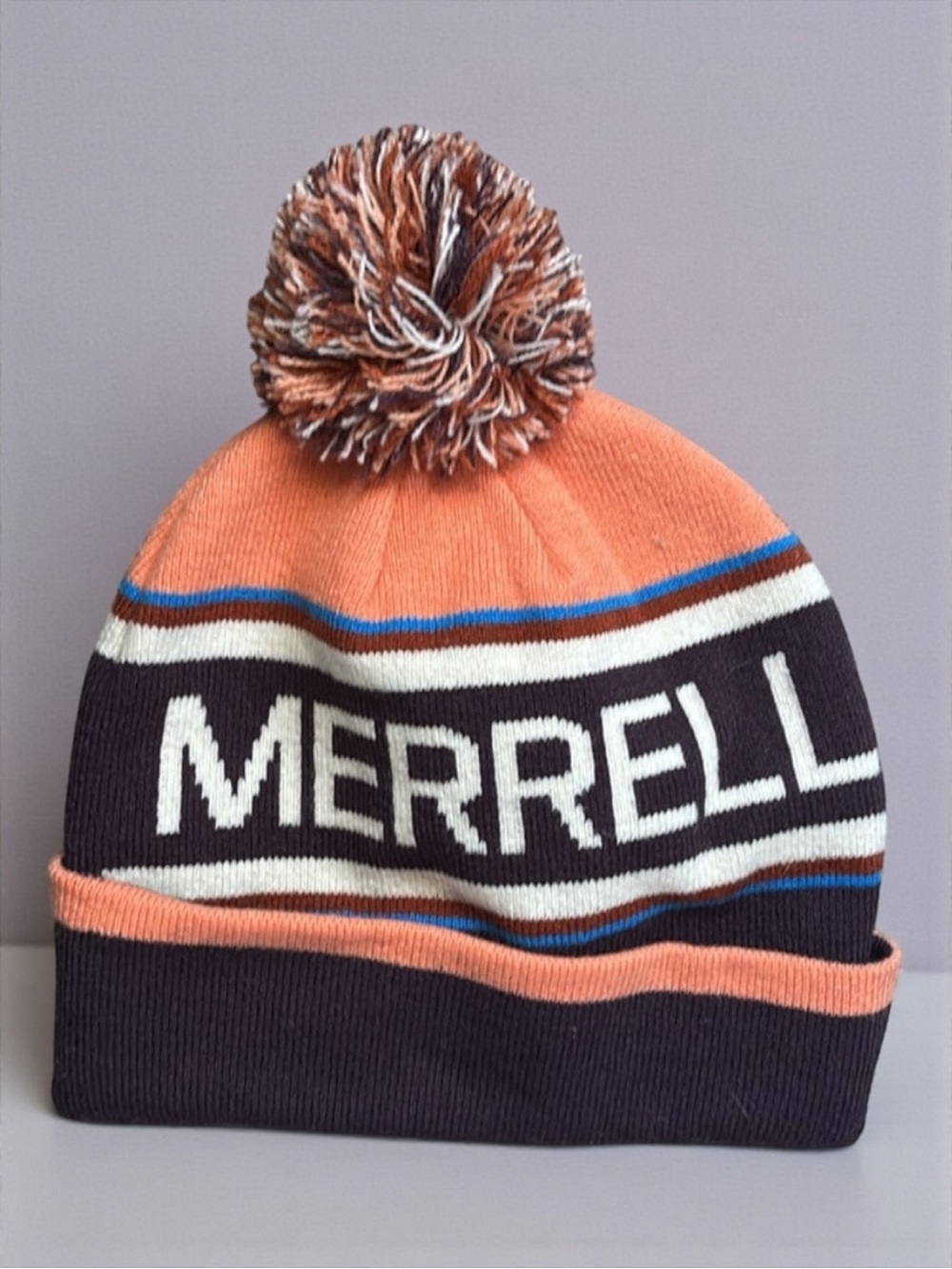 MERRELL Unisex College Pom Beanie (NWOT)